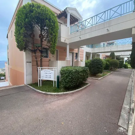 Cannes, Magnifique T2 Vue Mer, Piscine, Garage Apartment
