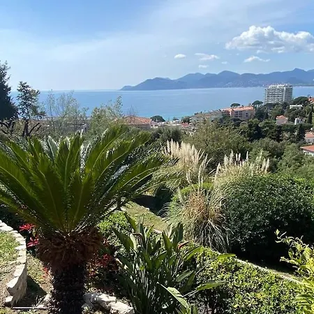 Cannes, Magnifique T2 Vue Mer, Piscine, Garage Apartment *