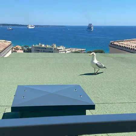 Cannes, Magnifique T2 Vue Mer, Piscine, Garage